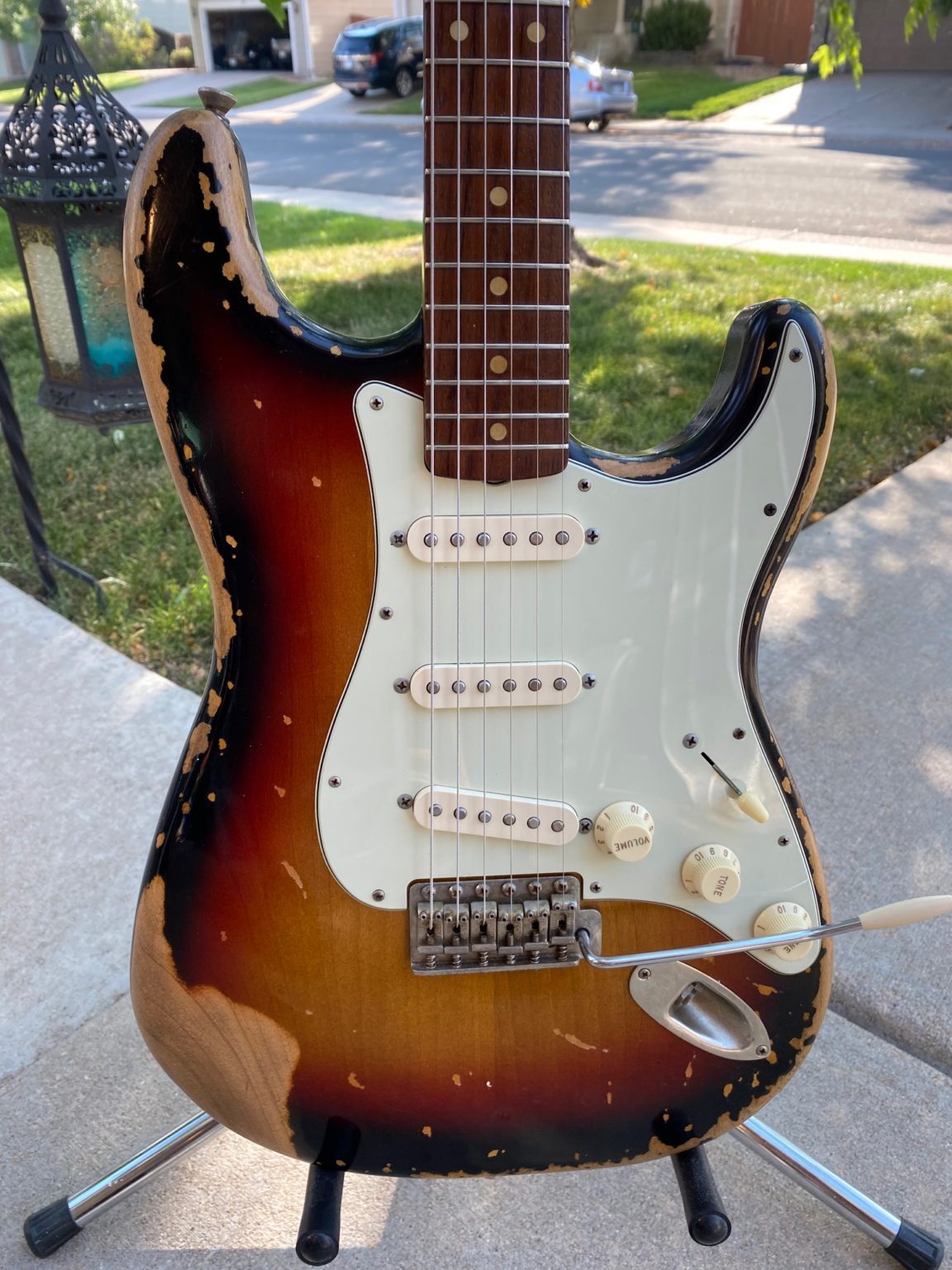 SOLD ’64 Strat style partscaster relic Lyndel Guitars